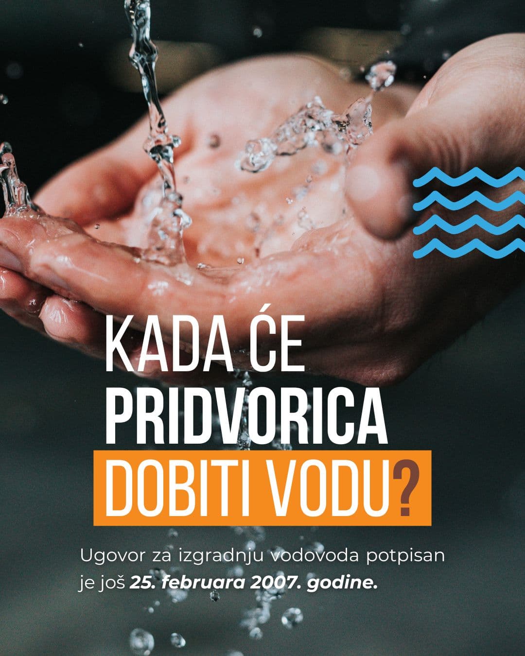 Kada će Pridvorica dobiti vodu?